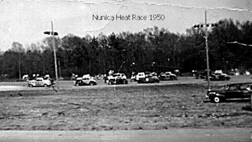 Nunica Speedway - Heat Race 1950 From Jerry (newer photo)
